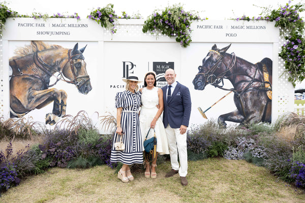 Zara & Mike Tindall																							Magic Millions Polo & Showjumping